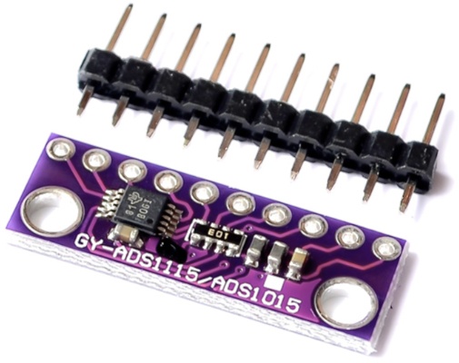 Модуль АЦП 16 бит  четырехканальный I2C ADS1115