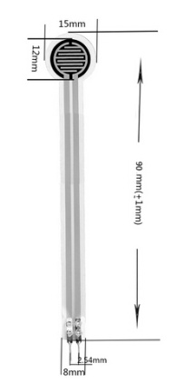 Тонкопленочный датчик давления стопы RFP-603