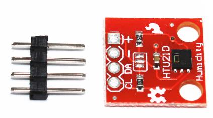 Модуль датчика температуры и влажности HTU21D