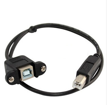 Кабель-адаптер USB Type-B мама-папа 30см