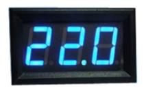 Вольтметр 0.56? 3.5-30В, синий