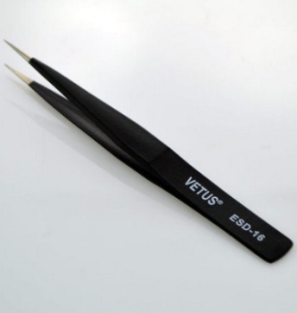 Антистатический пинцет ESD-16