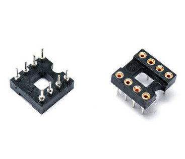 8-контактная DIP панель с открытыми разъёмами