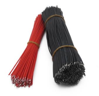 Набор проводов  24AWG 15см, черный