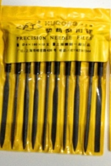 Набор надфилей 10 штук 4*160