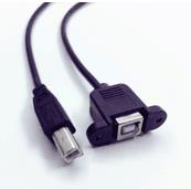 Кабель-адаптер USB Type-B мама-папа 50см