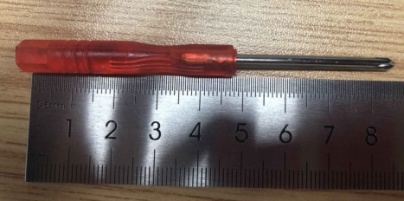 Крестовая отвертка M3