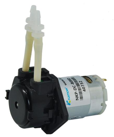 Насос для жидкости 24В тип Л с BPT трубкой входное отверстие: 3мм, выходное отверстие: 5мм, 19~100 мЛ/мин черный