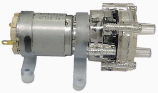 Прозрачный насос (помпа) R385 6-12В