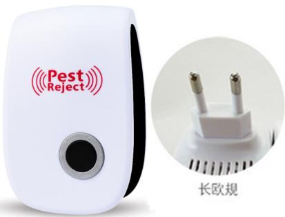Ультразвуковой отпугиватель против насекомых и мелких грызунов, европейская вилка