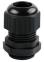 Кабельный ввод PG25 (черный, нейлон, влагозащищенный, без шайбы)