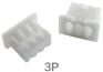 Штекерный корпусной разъем 3P (1.25 мм, белый, пластик, 3 контакта, male)