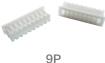 Штекерный корпусной разъем 9P (1.25 мм, белый, пластик, 9 контактов, male)