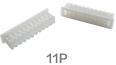 Корпусной разъем 11P (1.25 мм, белый, пластик, 11 контактов, male)