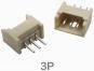 Прямой игольчатый разъем 3P (1.25 мм, 3 контакта, прямой)