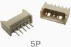 Прямой игольчатый разъем 5P (1.25 мм, 5 контактов, прямой)