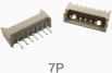 Прямой игольчатый разъем 7P (1.25 мм, 7 контактов, прямой)