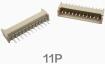 Прямой игольчатый разъем 11P (1.25 мм, 11 контактов, прямой)