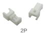 Корпусной разъем 2P female (1.25 мм, белый, пластик, 2 контакта)