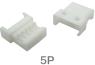 Корпусной разъем 5P female (1.25 мм, белый, пластик, 5 контактов)