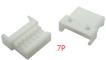 Корпусной разъем 7P female (1.25 мм, белый, пластик, 7 контактов)