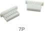 Корпусной разъем 7P male (SH1.0 мм, белый, пластик, 7 контактов)