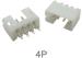 Прямой штыревой разъем PH2.0 4P (2.0 мм, 4 контакта, прямой)