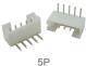 Гнутый штыревой разъем PH2.0 5P (2.0 мм, 5 контактов, изогнутый)