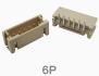 Вертикальный SMD разъем PH2.0 6P (2.0 мм, 6 контактов, для проводов, монтаж в отверстия)