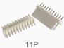 Прямой штыревой разъем KF2510 11P (2.54 мм, 11 контактов)