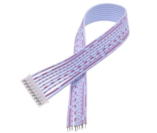 Односторонний штекерный разъем PH2.0мм 7P (красно-белый провод 1007 26AWG, 20см)