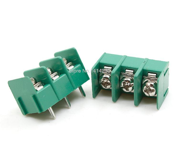 Электрическая клемма 20pcs KF7.62-2P 3pin 7.62mm