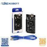 Плата MEGA 2560 R3 ACEBOTT (для Arduino, в комплекте USB-кабель 1м, цветная розничная упаковка)