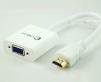 Адаптер HDMI-VGA (белый)