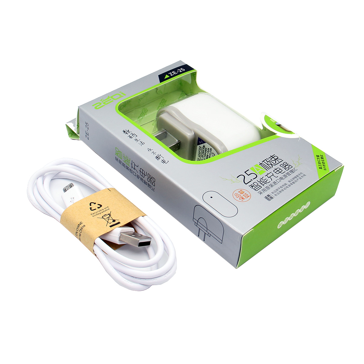 Зарядное устройство 5V 2.5A для Pi 3 (американская вилка)