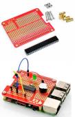 Плата расширения Proto HAT Shield для Raspberry Pi 3/4B