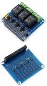 Модуль реле 3-канальный для Raspberry Pi 3B+/4B