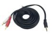 AV кабель-адаптер (5М, 3.5мм, 2RCA)
