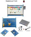 "LCD дисплей 7"" для Raspberry Pi 3/4 (HDMI, 1024x600, емкостный, USB кабель)"