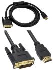 HDMI-DVI кабель (медный, 1.5м)