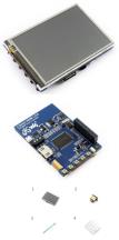 " LCD дисплей Waveshare 3.5"" для Raspberry Pi 3/4 (480?320, IPS, HDMI, сенсорный) "