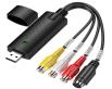 Адаптер захвата видео USB 2.0 (VHS в DVD, для Win7/8/XP/Vista)