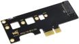 Адаптер PCIe на M.2 для NVME SSD (с LED, с поддержкой для Raspberry Pi CM4)