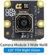 Модуль камеры Raspberry Pi 3 NoIR (SONY IMX708, 12 МП, автофокус, 120°)