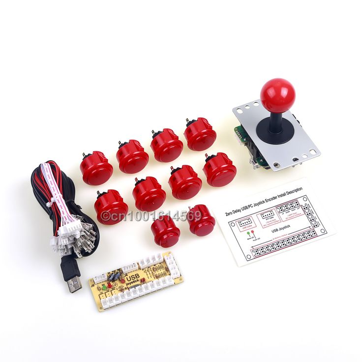 Аркадный джойстик USB PC Rocker Control с усилителем Double Set