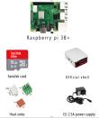 Набор 5 в 1 с одноплатным компьютером Raspberry Pi 3 B+ (RS, картонная коробка, US вилка)