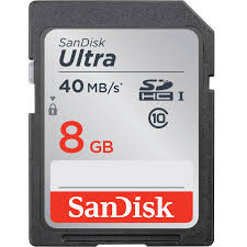 SanDisk SD Card Ultra 8G Class10 40MB/s