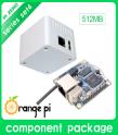Комплект Одноплатный компьютер Orange Pi Zero (512 МБ, белый корпус)