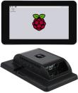 "LCD Дисплей Waveshare 7"" для Raspberry Pi 4B (IPS, 1024?600, MIPI DSI, сенсорный, с корпусом модели A )"
