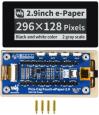 "Дисплей Pico e-Paper Waveshare 2.9"" (емкостный, сенсорный, 296?128, SPI)"